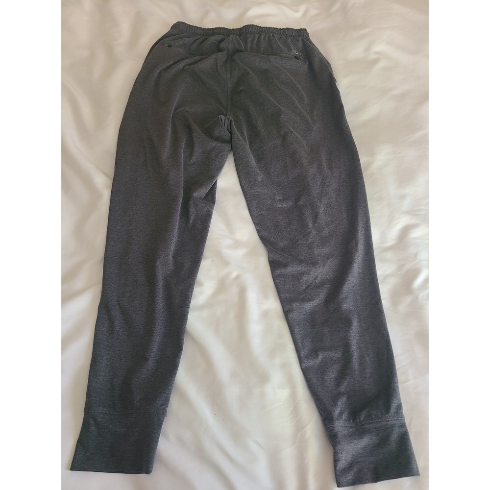 Vuori Mens Sunday Performance Jogger Charcoal Heather Size Large Zip Pockets - Picture 3 of 16